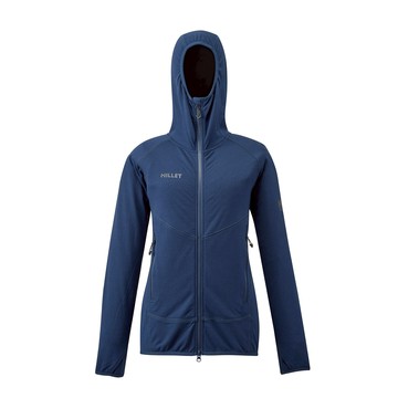 MILLET DRY GRID HDIE 女 快乾彈性連帽外套 MIV02046N7317