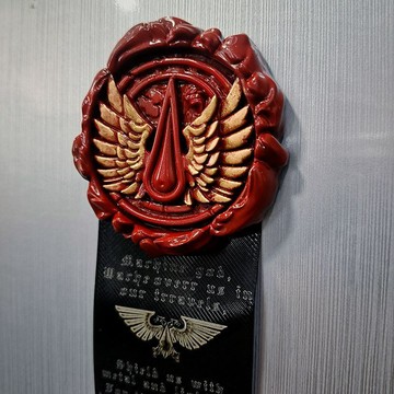 ✨店長優選✨純潔印記戰錘40k徽章宣言禱文機箱裝飾貼冰箱貼磁吸現貨