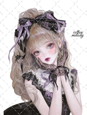 original sticker no.6781 人物貼紙 原創貼紙 人物貼紙 女孩貼紙 原創人物貼紙