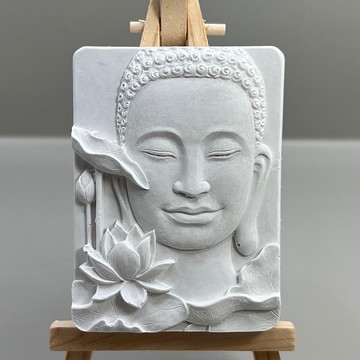 清水模軟裝設計 佛像擺飾(四) 香氛擺件 水泥軟裝 附木架