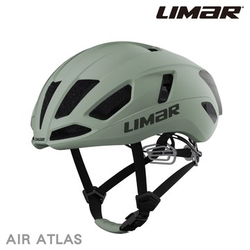 LIMAR 自行車用防護頭盔【消光綠/黑標】AIR ATLAS