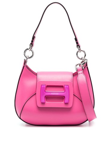Hogan H-Bag Mini Hobo Leather Shoulder Bag