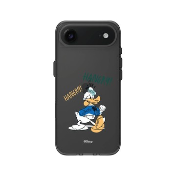 iPhone Air Clear (相機按鈕) 酷墨灰 - 迪士尼-米奇 Mickey - 唐老鴨 - 餓氣氣