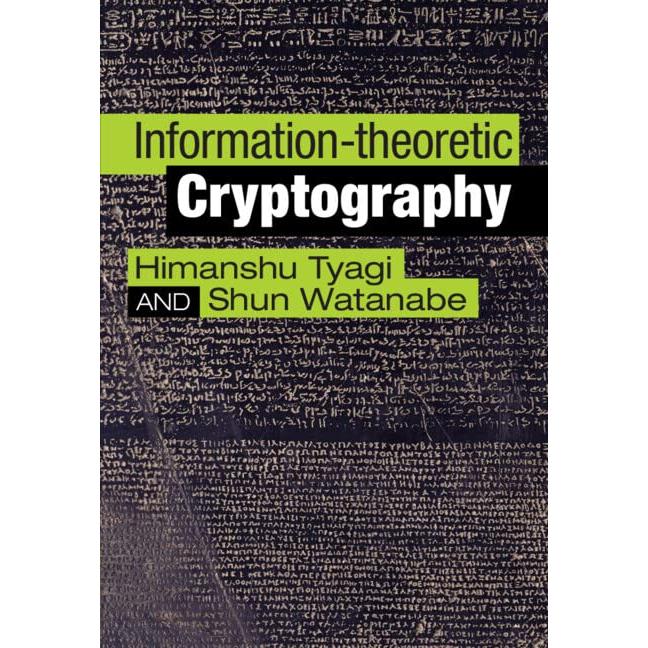 Information-theoretic Cryptography