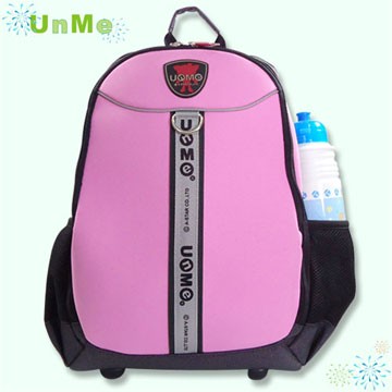 UnMe多功能小筆電後背包粉紅色