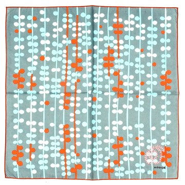 HBK刺繡雙層手帕 豐年|48X48CM|低調質感|優雅耐看|日本製