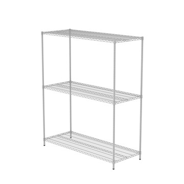 特力屋烤漆三層架寬152*深60*高180公分(白)