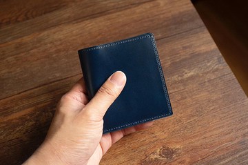 意大利植鞣皮革卡片銀包