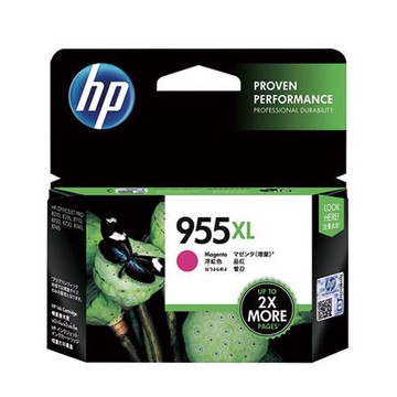 惠普hp原廠(955XL)高容量墨水匣/L0S66AA/紅色