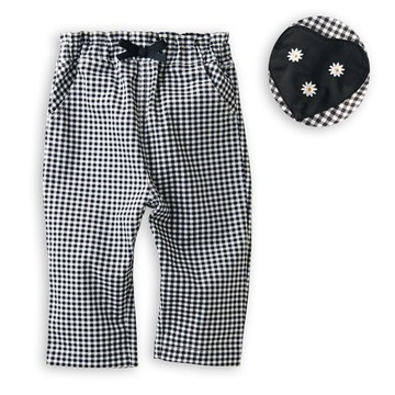 akachan honpo - 10分褲-造型口袋-黑色