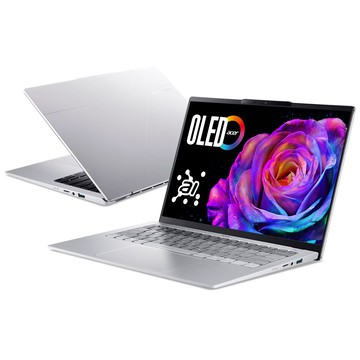 ACER 宏碁 Swift GO 14 SFG14-74-55TY 銀 14吋筆電 - 贈ACER無線滑鼠_廠商直送