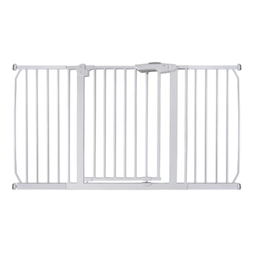 Kiwobori 寵物高性能安全門 009B 白色  1個  135-145 x 78 cm