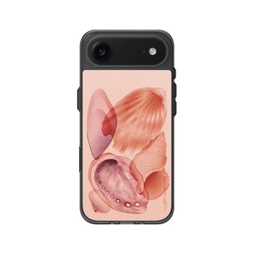 iPhone Air Clear (相機按鈕) 酷墨灰 - Sarah Mafféïs - 貝殼