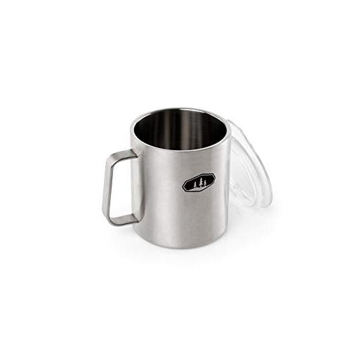 GSI Outdoors Glacier Stainless Lightweight Camp Cup for Camping and Backpac