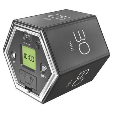 六角計時器  1/5/10/25/30/60分鐘  單一商品  1個