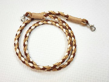 F.S.H 口罩掛繩設計。菱格紋。編織款防疫口罩鍊