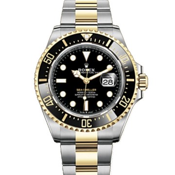 ROLEX 勞力士 126603 半金海使 43MM 深潛1220M