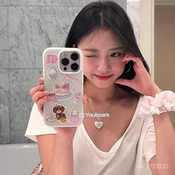 ✨限時下殺✨【90%好評率】少女蛋糕果凍適用iPhone16/14pro手機殻蘋果15/131/2/11/XS軟678p