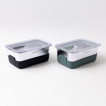 LIFT 系列可微波不鏽鋼保鮮盒 (4號) - 1.3L