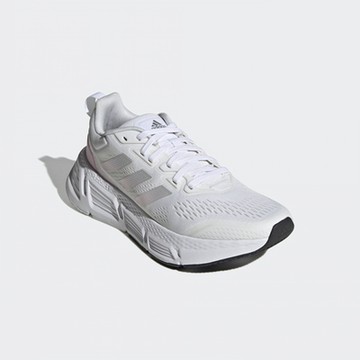 adidas 慢跑鞋 女鞋 運動鞋 緩震 QUESTAR 白灰紫 GZ0618