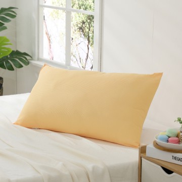 LAMINA 抗菌素面舒適枕-香橙黃