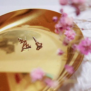 現貨專區｜心動的聲音銀針耳環(BPES12)｜送禮精選店家★Reyna jewelry 女王飾品