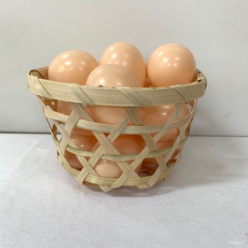 〖RNG行動館〗手工竹編鏤空竹籃鷄蛋籃糖果零食收納籃中秋節端午節包裝籃
