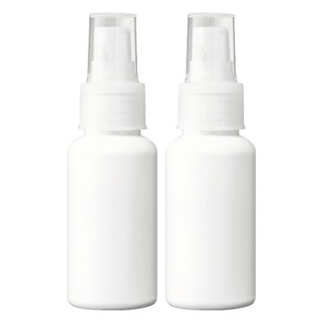 MEKO 不透光分裝噴瓶 60ml  白色  2個