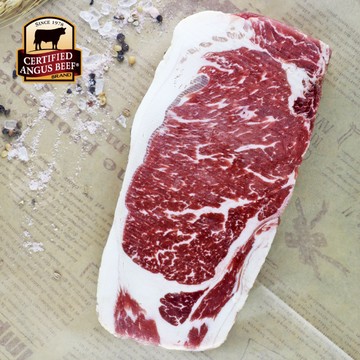 美國CAB濕式熟成老饕紐約克牛排3片組(160公克/1片)【3片免運】