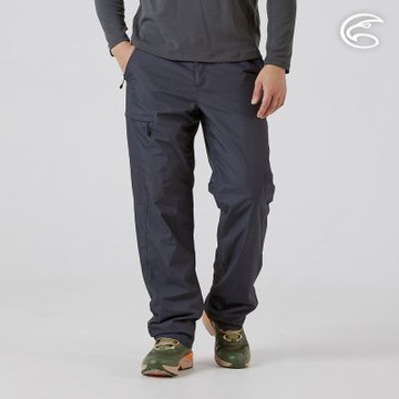 ADISI 男防水防風透氣超撥雙層保暖褲 AP2521014 碳灰 (S-3XL)｜內裡刷毛 超撥水 防水透濕