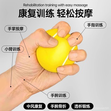 握力球康複訓練圈五指手力力量手指握力器材中風偏癱手部老人鍛鍊