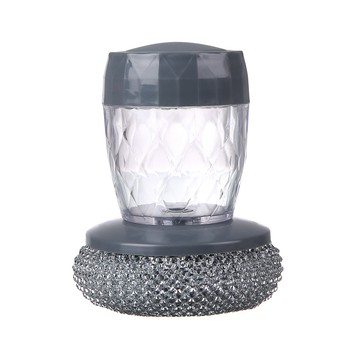 自動加液洗鍋刷 【D102】 刷鍋神器 懶人清潔刷 鍋刷 鋼刷 清潔刷 洗碗球 懶人刷 洗碗刷 鋼絲刷 清潔海綿 洗鍋刷 多功能清潔刷 自動加液洗鍋刷 菜瓜布 清潔用品 廚房用品