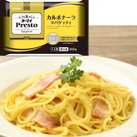  オーマイPresto レンジ用カルボナーラスパゲッティ 300G 冷凍 5セット