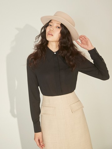 [H Attitude] No.17 Top _ Black