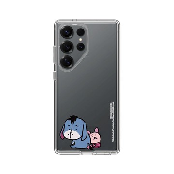 Galaxy S25 Ultra Clear 透明 - 迪士尼-小熊維尼 Disney Winnie The Pooh - 插畫家系列(Nagano) - 維尼與屹耳