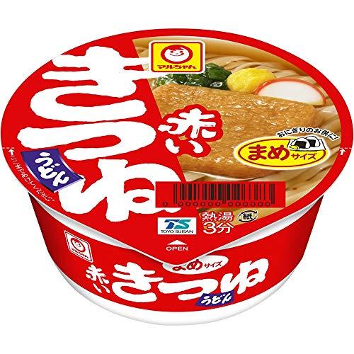 マルちゃん 赤いまめきつねうどん 41g×12個 ミニサイズ