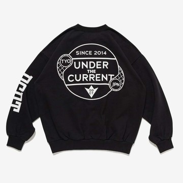 AirRoom 正品 2023AW DESCENDANT UNDER THE CURRENT CREW NECK 大學T