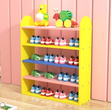 寶寶鞋架 小型迷妳卡通鞋櫃 嬰兒鞋架 女孩男孩間易鞋櫃  收納儲物鞋櫃 鞋櫃 鞋架