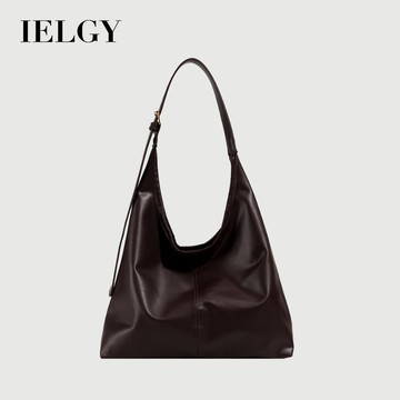 IELGY 休閒大容量腋下斜背包 簡約時尚通勤托特包