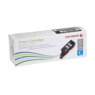 富士軟片 FUJIFILM 原廠高容量藍色碳粉匣 CT202265 適用 CP115w/CP116w/CP225w/CM115w/CM225fw