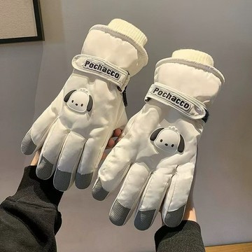🖐🙌手套騎行防風滑雪冬季女可愛加絨加厚保暖防寒戶外防水觸屏批發