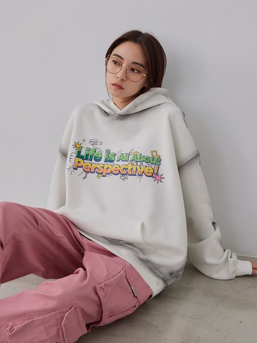 潮流 EMOJI 設計背圖長帽T