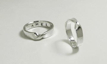 莫比烏斯銀戒指