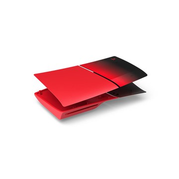 SONY PS5 薄型主機護蓋 電音紅