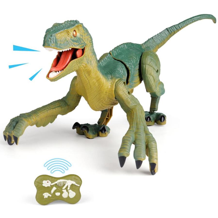 VERTOY Remote Control Dinosaur Toys for Kids Build a Big Walking