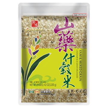 鄉味 山藥十穀米 含膳食纖維與營養素  1.2kg  1包