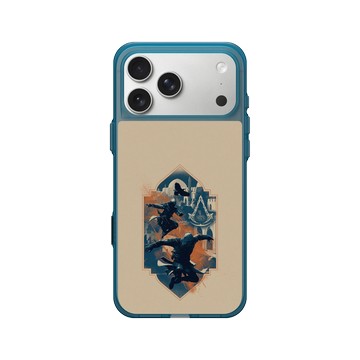 iPhone 17 Pro Max Clear (相機按鈕) 夜幕藍 - Assassin's Creed - Assassin's Creed Mirage® - Assassin's Jump