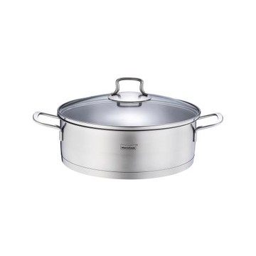 慕廚 火鍋鍋具304不銹鋼加厚家用商用火鍋湯鍋電磁爐通用26cm