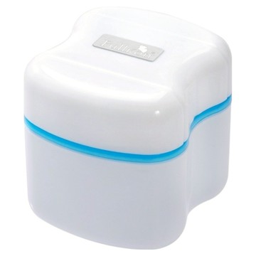 Fullicon 護立康 假牙清潔盒 收納盒 (附清潔刷)  1個