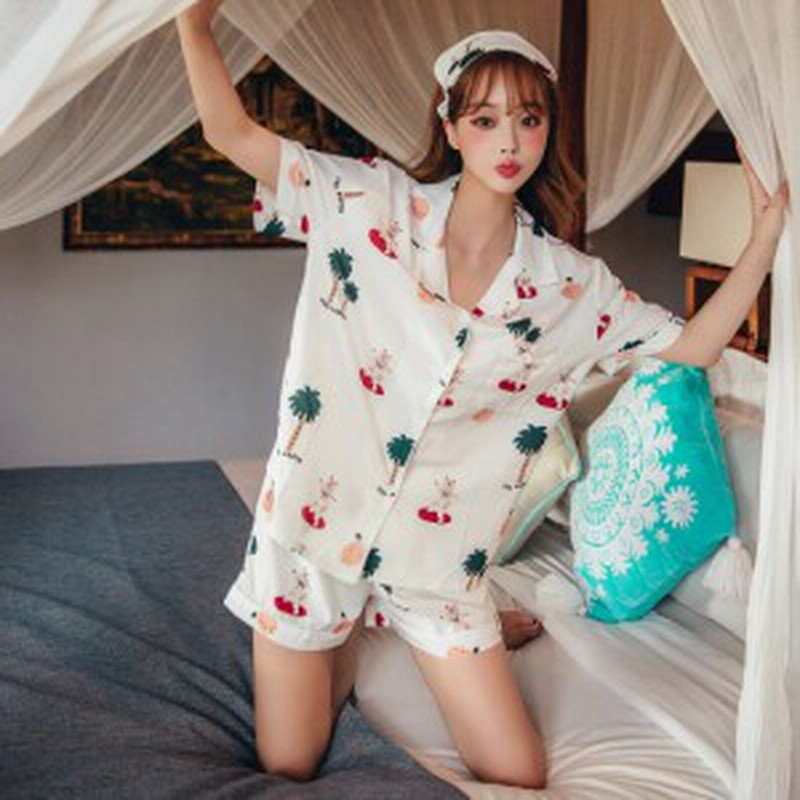 ルームウェア トップス 半袖 ショートパンツ ヘアバンド レディース 3点 トップス パジャマ 韓国 Shebeach シービーチ 正規品 かわいい 通販 Lineポイント最大1 0 Get Lineショッピング